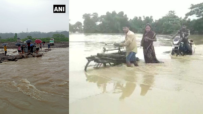 मध्य आसाममधील नागांव जिल्ह्यातील कामपूर भागात रविवारी रात्री उशिरा दोन पोलिस (Assam Police), एक हवालदार आणि एक अधिकारी पुराच्या पाण्यात वाहून गेले.