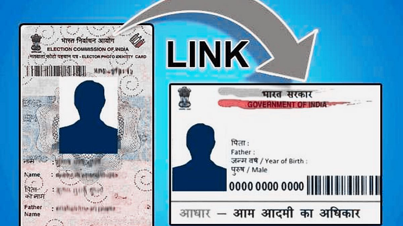 aadhar card link to voter id