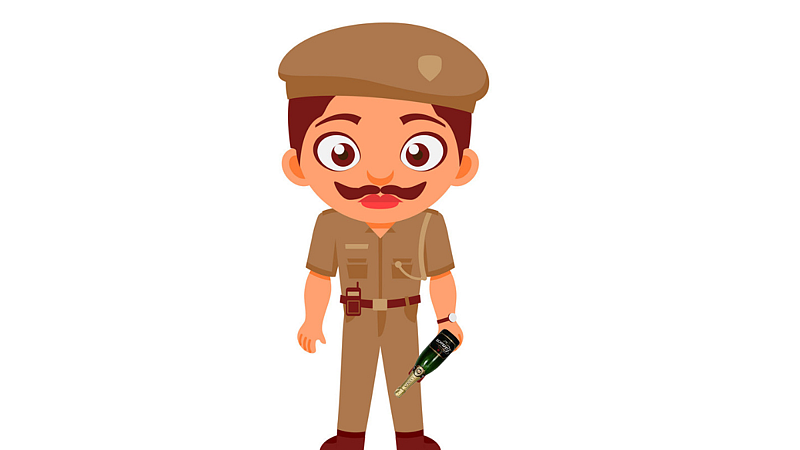 drunk police constable