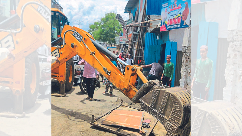 encroachment removed by nmc