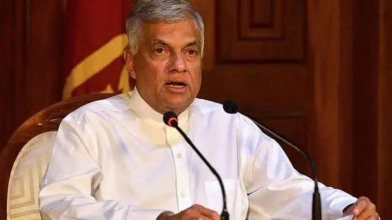 Sri lanka prime minister Ranil wickremesinghe.