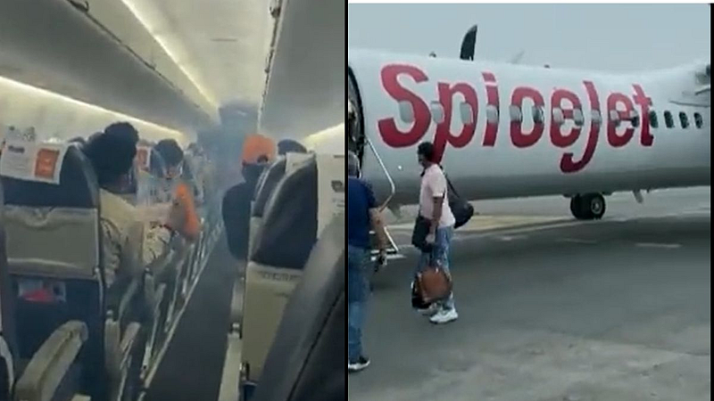 SpiceJet Aircraft Makes Emergency Landing At Delhi Airport After Crew Notices Smoke In Cabin