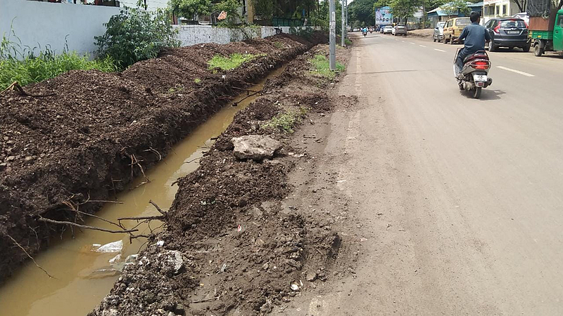 Drainage water katraj