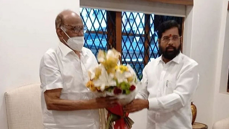 Eknath Shinde Sharad Pawar meeting, Eknath Shinde News, Sharad Pawar News