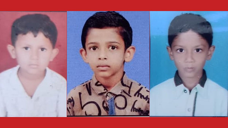 Unfortunate death of three children by drowning