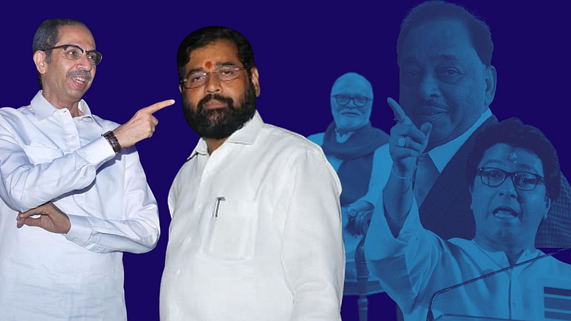 Changan Bhujbal Narayan Rane Raj Thackeray now Eknath Shinde Politics Uddhav Thackeray