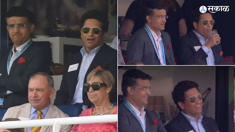 sachin tendulkar sourav ganguly attendting lords see photo