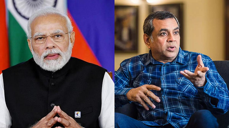 Narendra Modi And Paresh Rawal