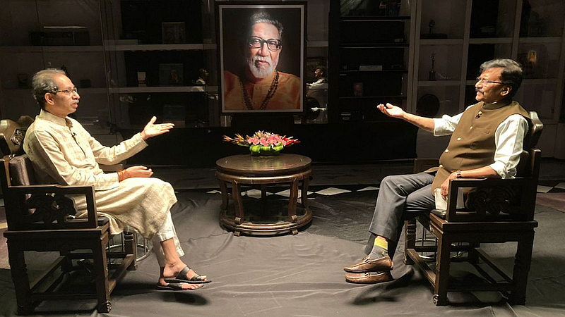 shivsena chief uddhav thackeray interview shivsena crisis in maharashtra