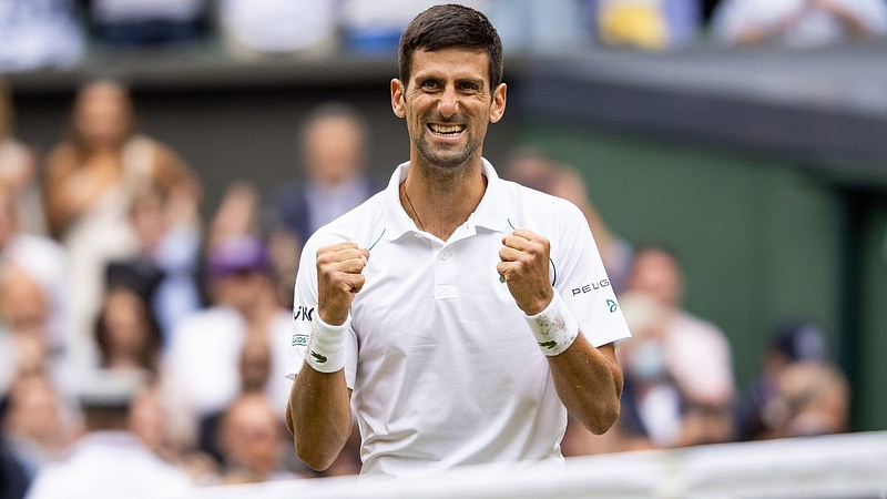 Novak Djokovic Reached Final in Wimbledon 2022 May Overtake Roger Federer