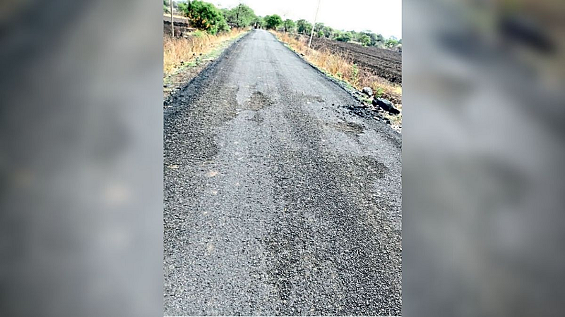 Akola Shirpur gram panchayat bad Road construction