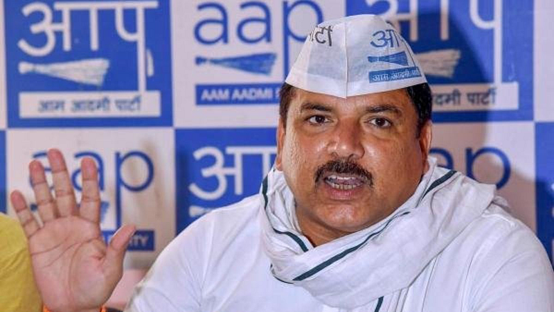 Aap Leader Sanjay Singh