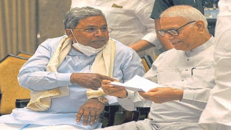 Press conference of Yashwant Sinha joint candidate of Opposition in presidential election