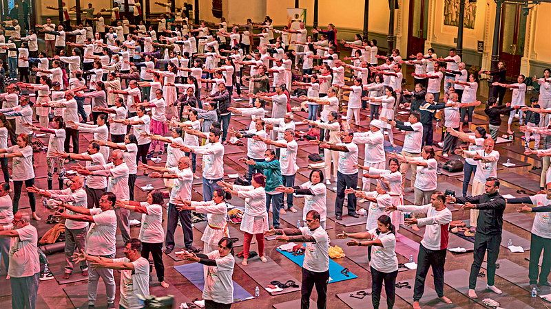 Yoga Day Celebrate in Sydney
