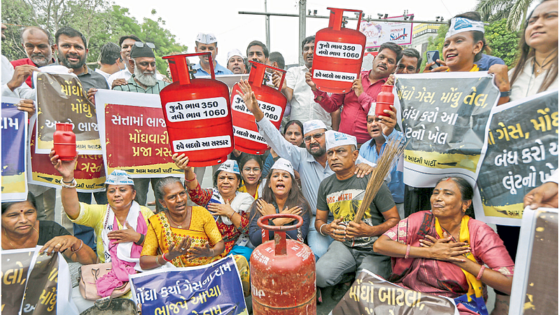 Agitation for Gas Cylinder