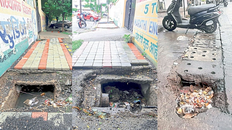 Nagpur municipal corporation drainage line
