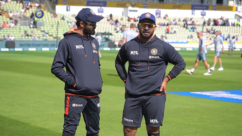 rishabh pant and ravindra jadeja