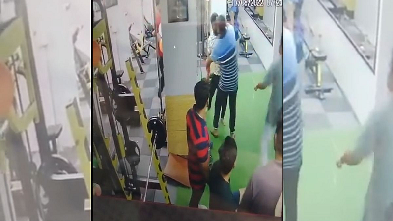 जीममध्ये राष्ट्रवादी-भाजप कार्यकर्त्यांमध्ये तुफान हाणामारी, VIDEO व्हायरल