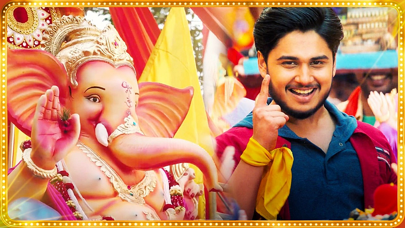 Abhinay berde and tejasswi prakash news song out bappa maza ek number in man kasturi re movie