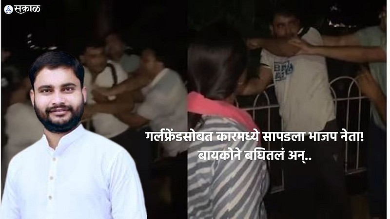 wife caught BJP state minister in car with his girlfriend
