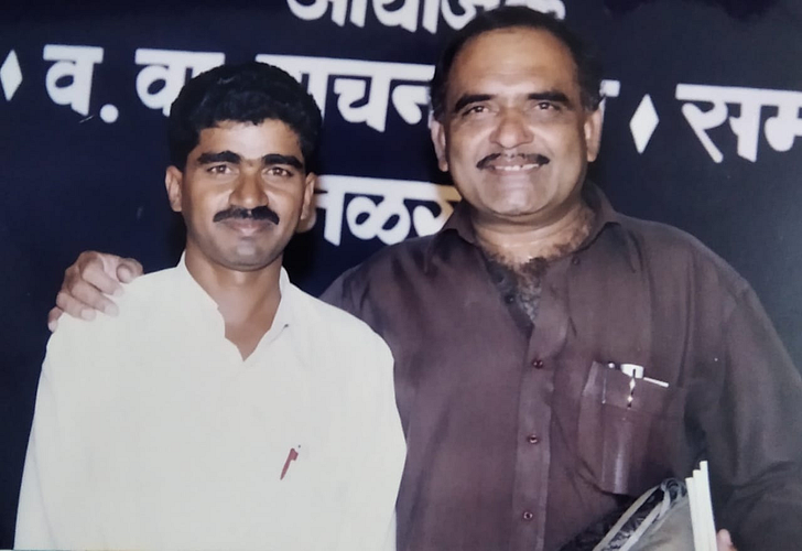 Marathi Poet F. M. Shinde Sir