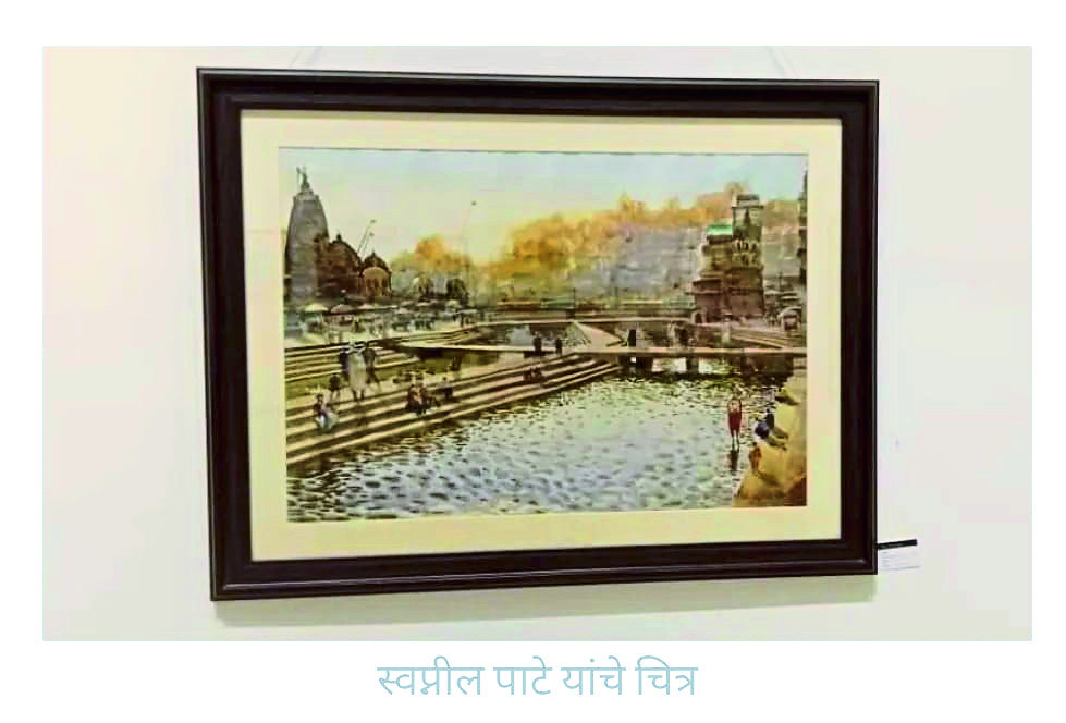 जहांगीर आर्ट गॅलरीत चोरीच्या चित्रांचे प्रदर्शन.