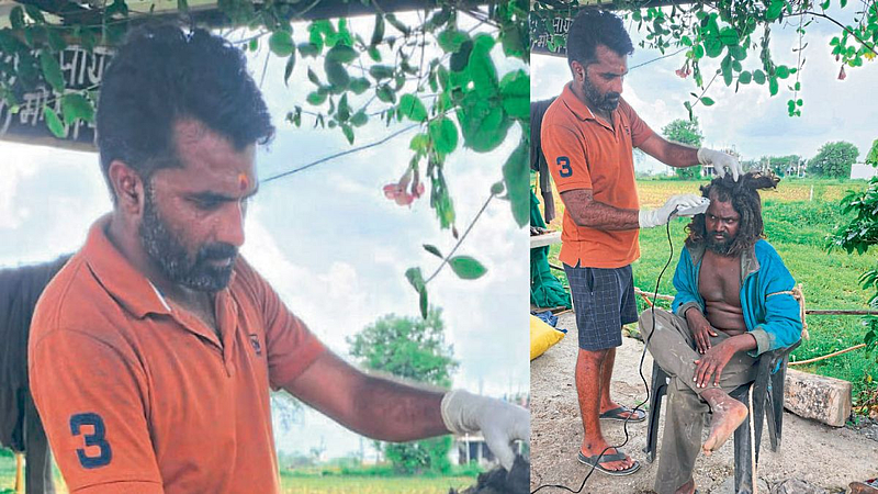 Nagpur destitute mental patients treatment from social worker