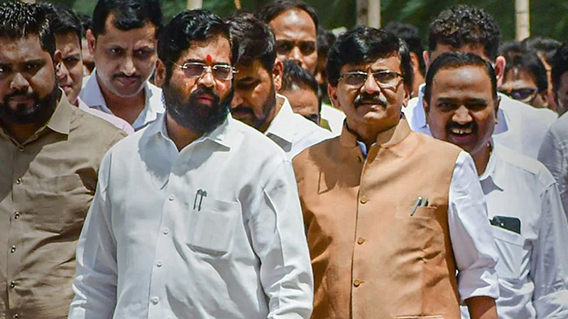 Sanjay Raut Eknath Shinde