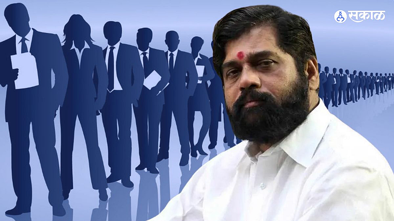 recruitment of 80 thousand post cm eknath shinde