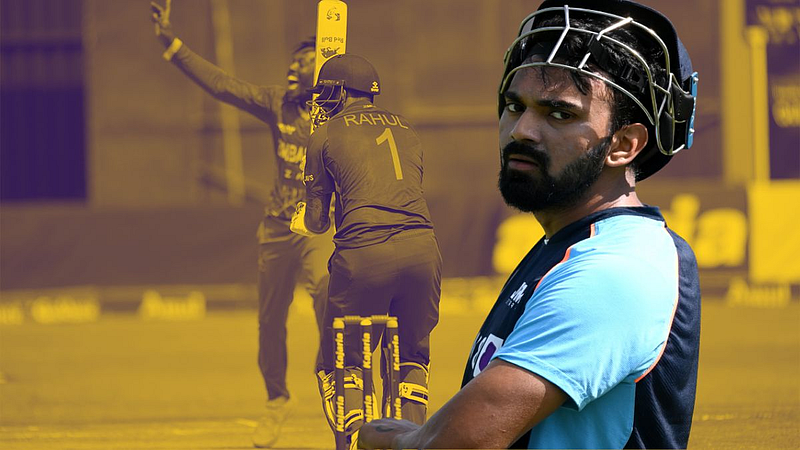 Zimbabwe Vs India 2nd ODI KL Rahul sent himself up the order to open but Out In 2nd Over