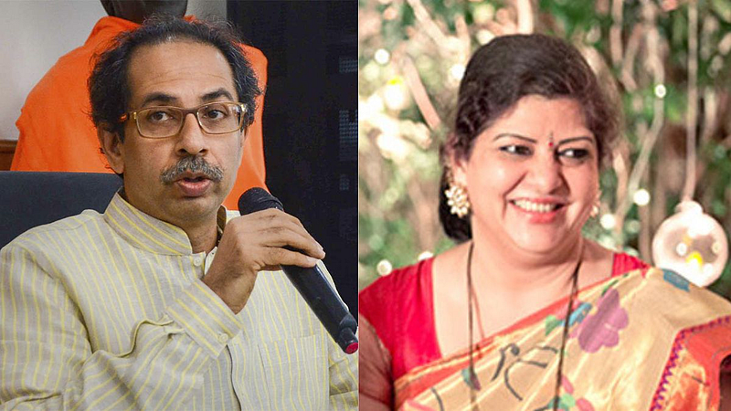 Udhav Thackeray and Sharmila Thackeray