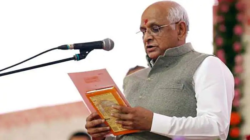 bjp bhupendra patel set for 2nd term resigns gujarat chief minister politics