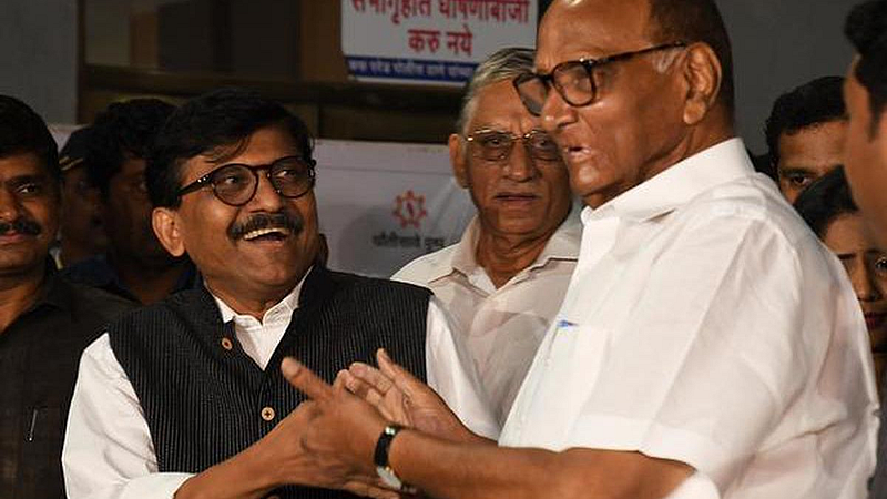 Sharad Pawar Sanjay Raut