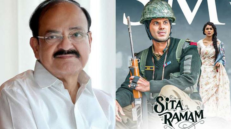 Venkaiah Naidu praises Dulquer Salmaan and mrunal thakur’s ‘Sita Ramam’, calls it a must watch