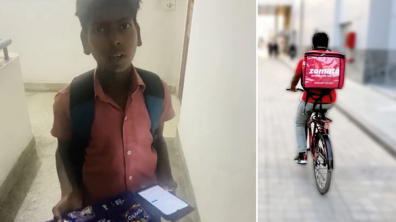 Zomato Delivery Boy News