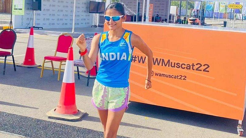 Commonwealth Games 2022 Priyanka Goswami wins silver medal in women 10,000m Race Walk