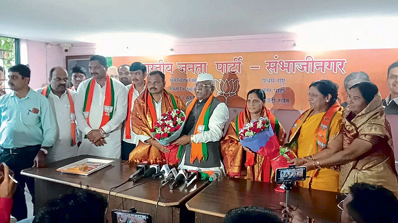 Aurangabad Congress president joins BJP