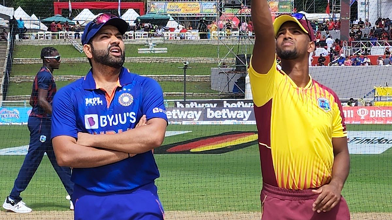 West Indies vs India 2nd T20I Start delay Because Of problem of crucial team luggage arriving into St Kitts from Trinidad