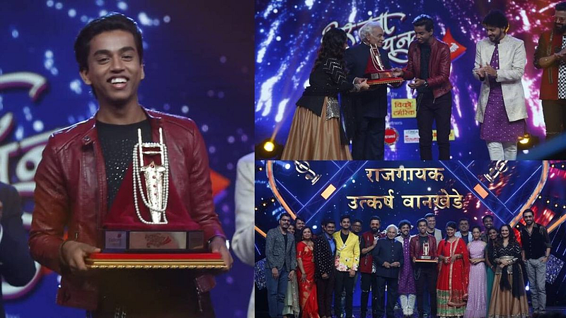 Sur Nava Dhyas Nava Utkarsh Wankhede became the winner singing contest
