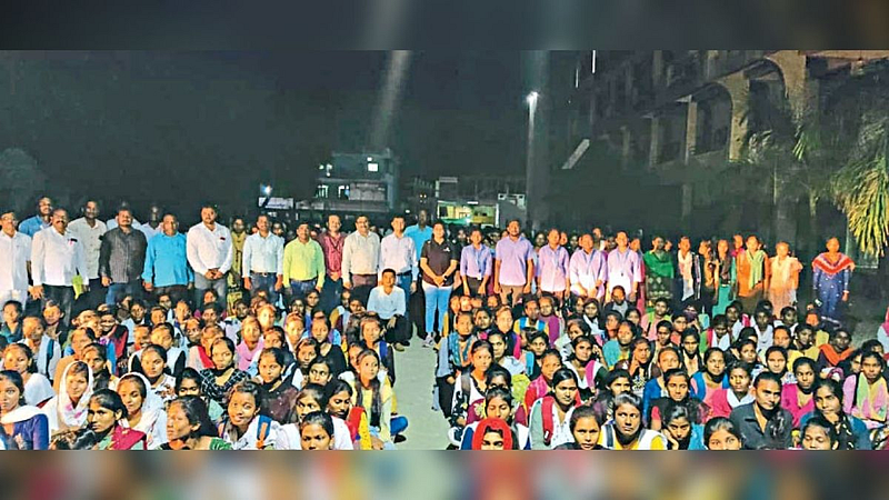 Nanded Tata Electronics Company Select 410 girls from tribal community
