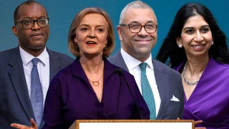 Liz Truss Suella Braverman Britain