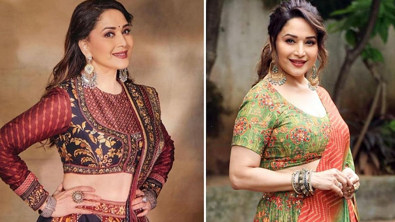 Madhuri Dixit trolled,jhalak dikhla jaa set viral video, users asked her about 'botox'
