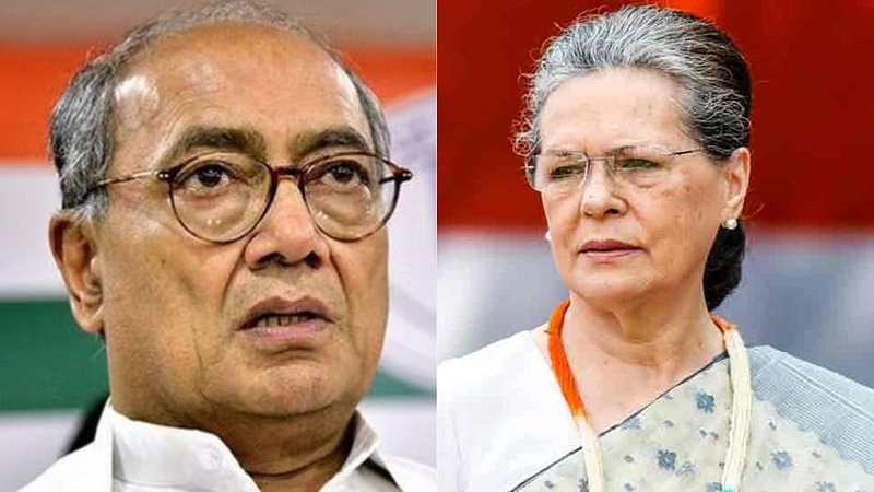 Digvijay Singh Sonia Gandhi