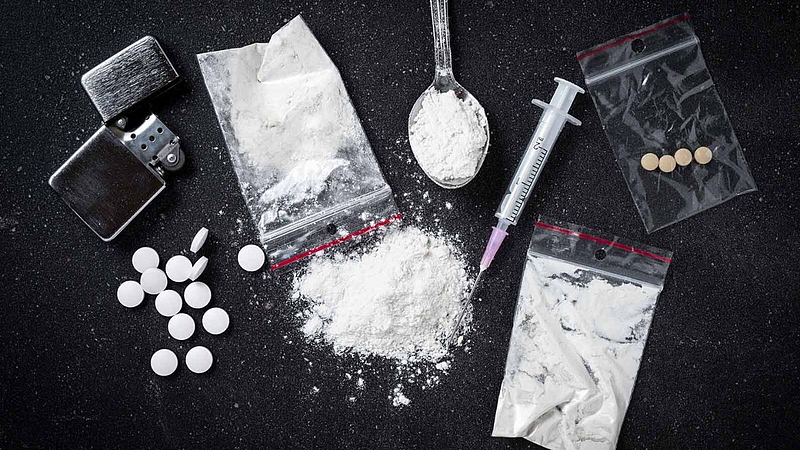 Methamphetamine Drug and 10 kg Heroin