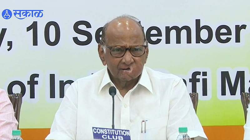 Sharad Pawar: PM मोदींचे नाव न घेता शरद पवारांची टीका; म्हणाले मंदिर-मशिदींचे...