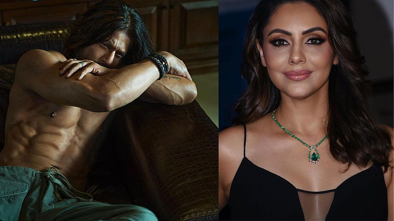 Gauri Khan's Funny comment on shahrukh khan Shirtless Photo