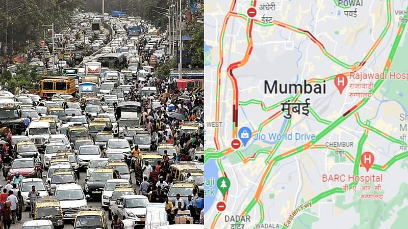 Mumbai Traffic: बंद रस्त्यांची अन् ट्राफिकची माहिती आता मिळणार गुगल मॅपवर