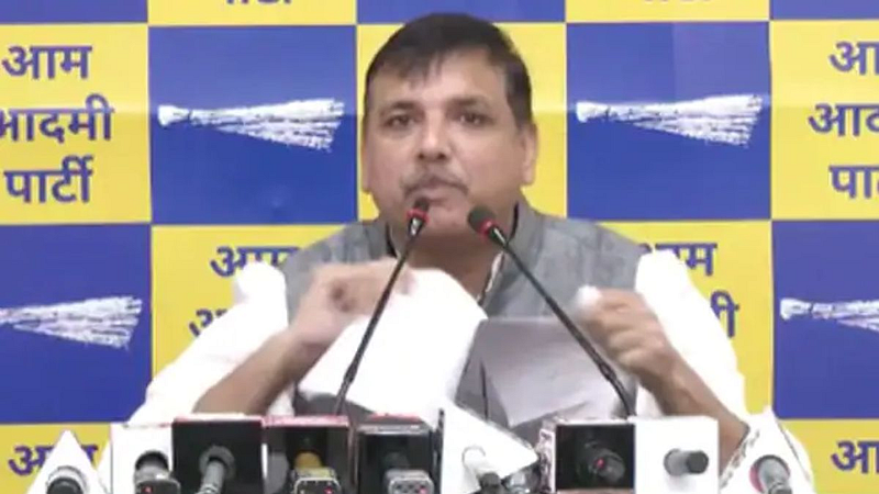 Aam Aadmi Party leader Sanjay Singh