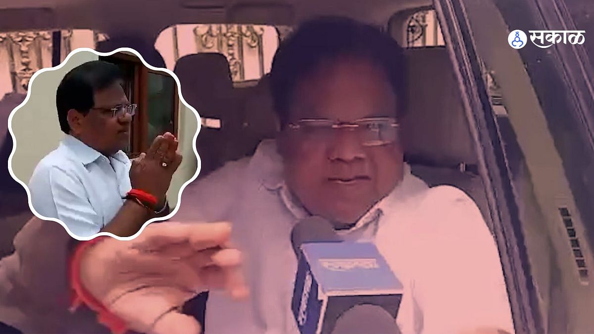 Tanaji Sawant आरोग्य मंत्री तानाजी सावंत जेव्हा चिडून निघून गेले
