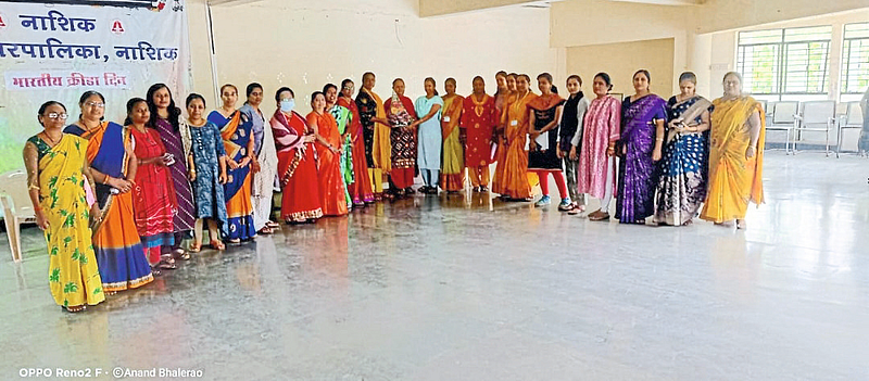 Women employees participating in various competitions organized by the NMC